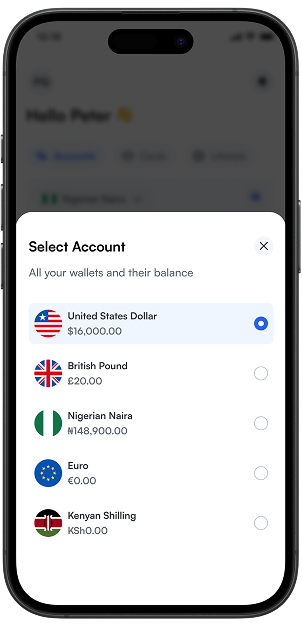 Global Accounts and Wallets
